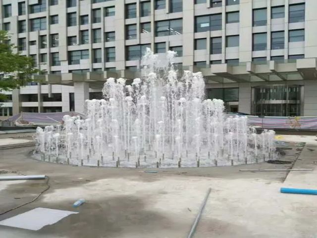 延边朝鲜族喷泉水景制作